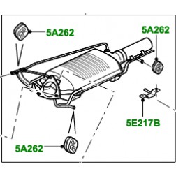 LR022070 | Compl. Filtro Particelle Diesel Senza Sensore (FAP)